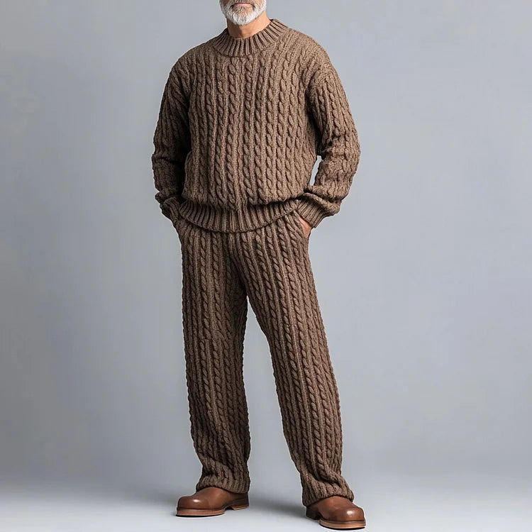 Prestique's Cable Knit - 2Pcs set