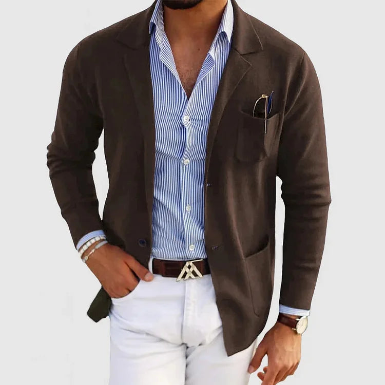 Knit Lapel Jacket
