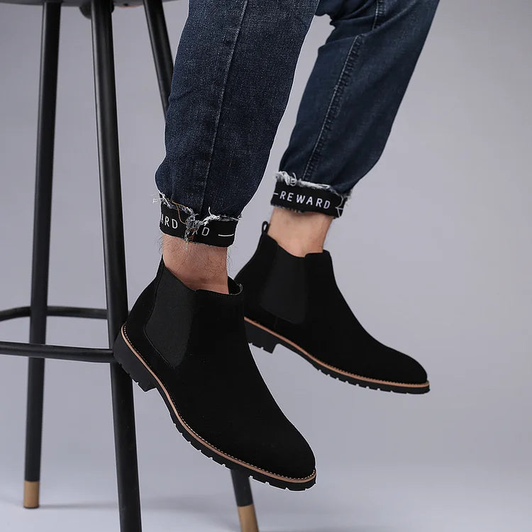 Prestique's Belmont Suede Chelsea Boots