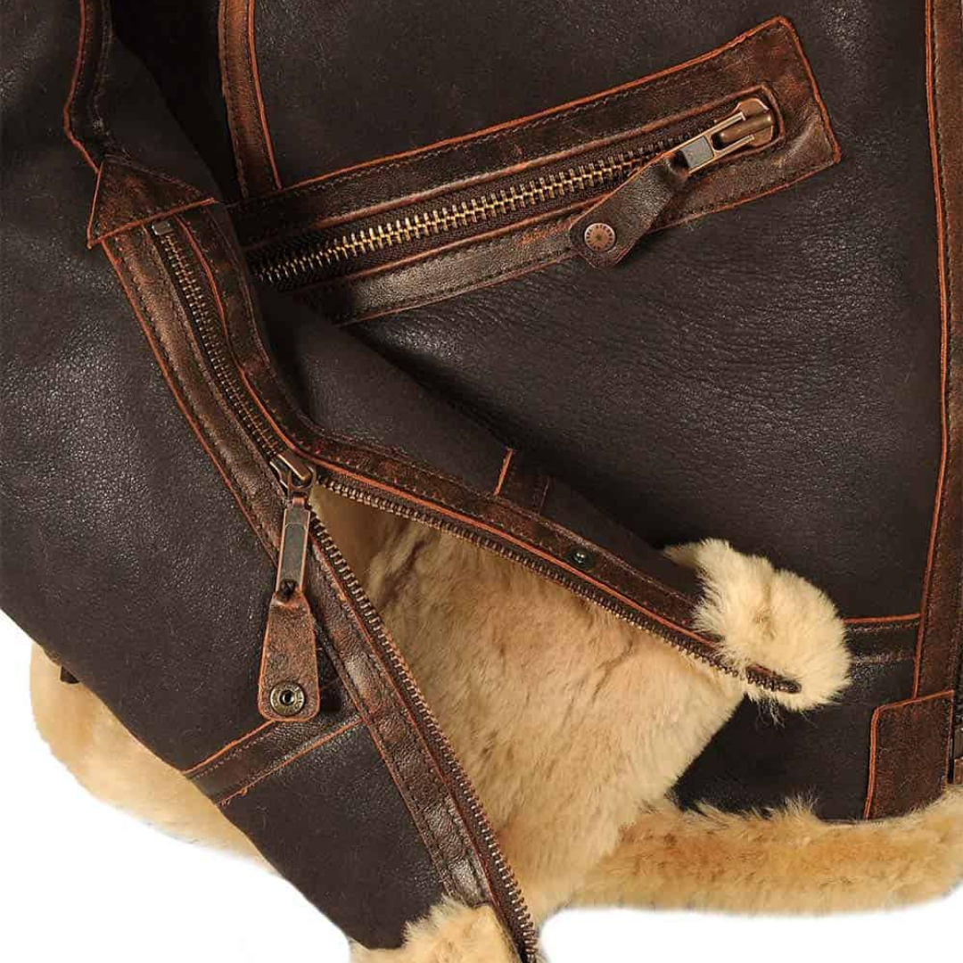 Prestique's Leather Jacket for Bold Men