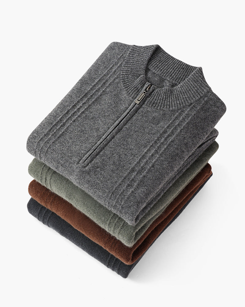 Prestique's Novara Cashmere Zip