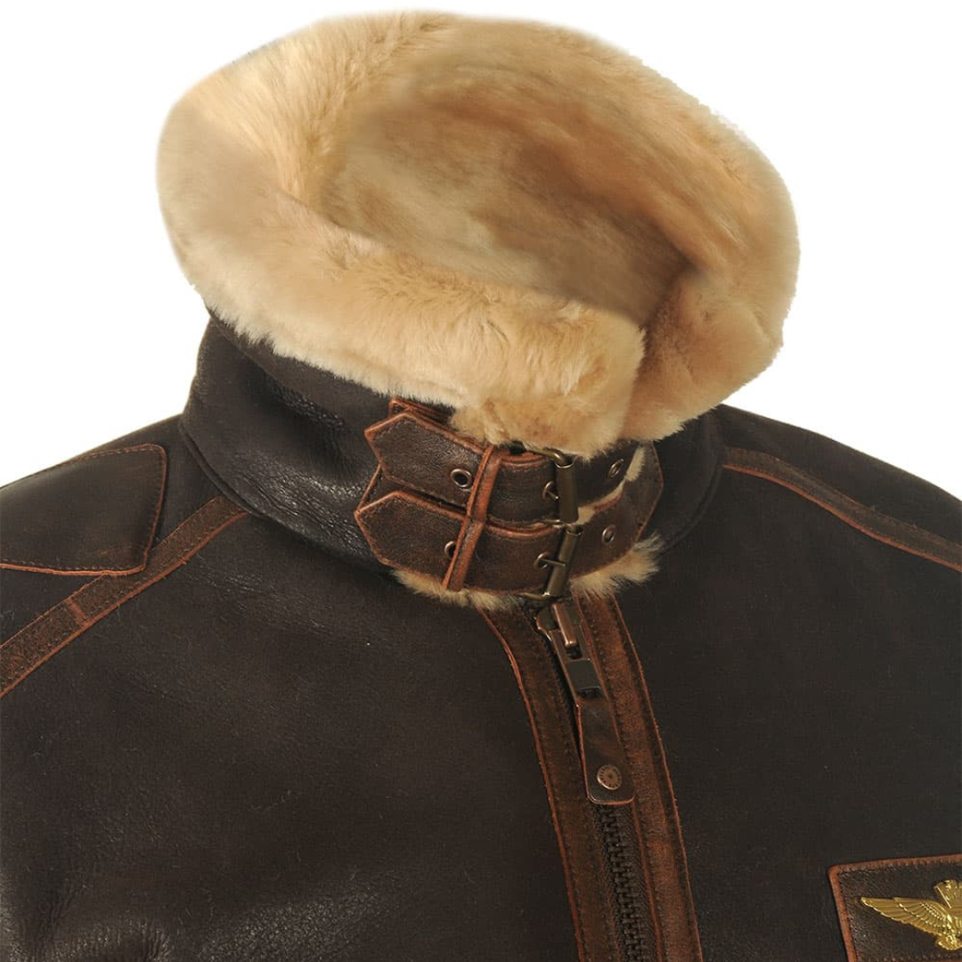 Prestique's Leather Jacket for Bold Men