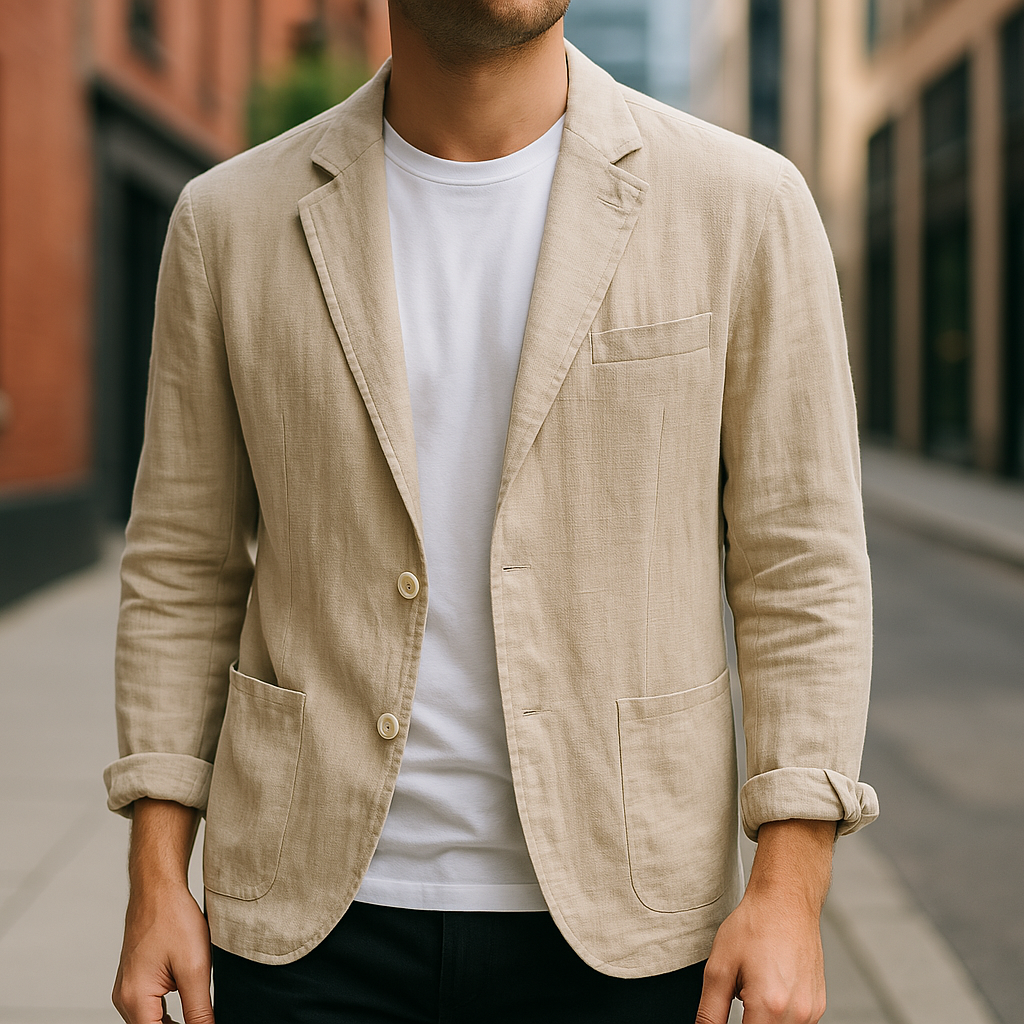 Prestique's Riviera Linen Blazer