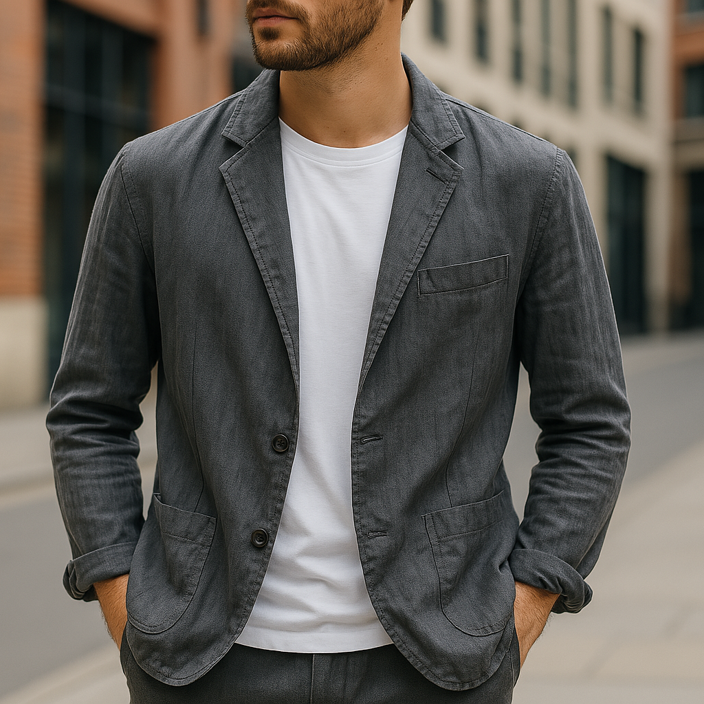 Prestique's Riviera Linen Blazer