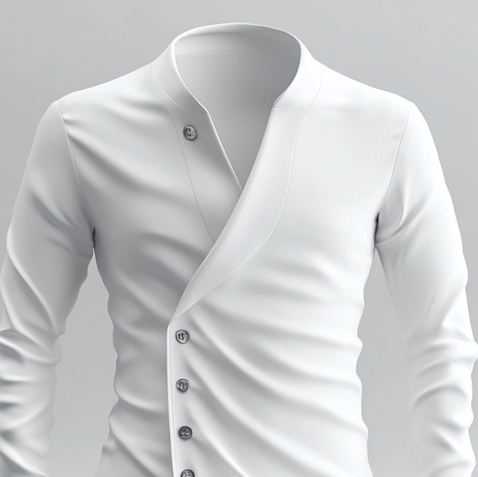 Prestique's Verona Slant-Collar Shirt