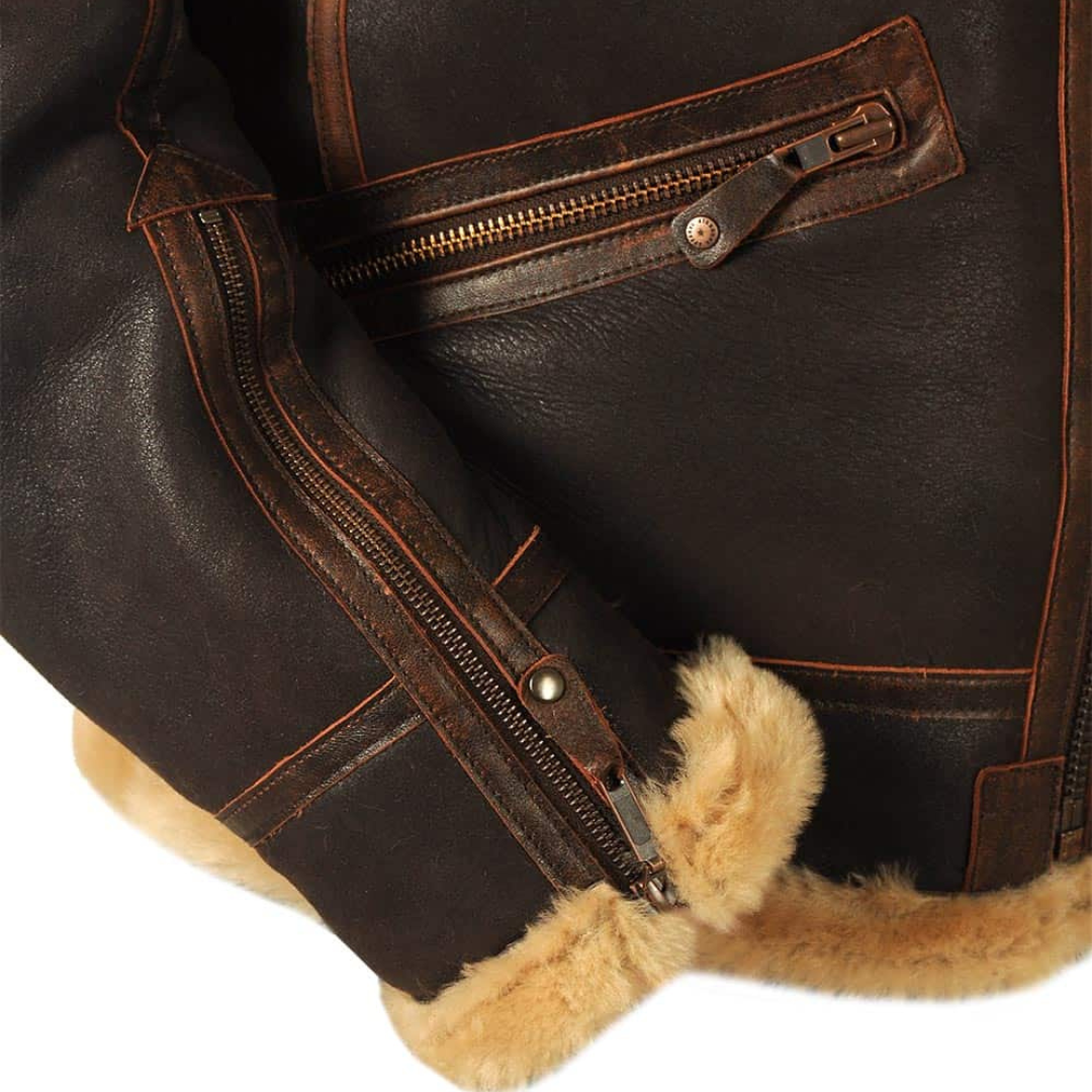 Prestique's Leather Jacket for Bold Men