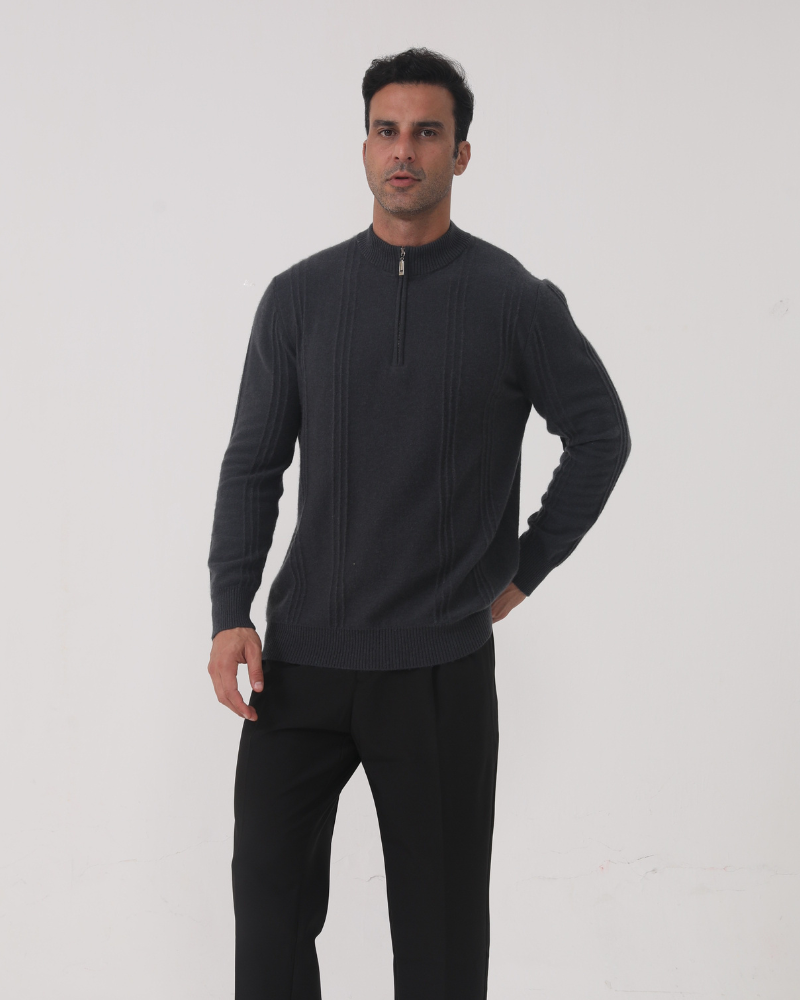 Prestique's Novara Cashmere Zip