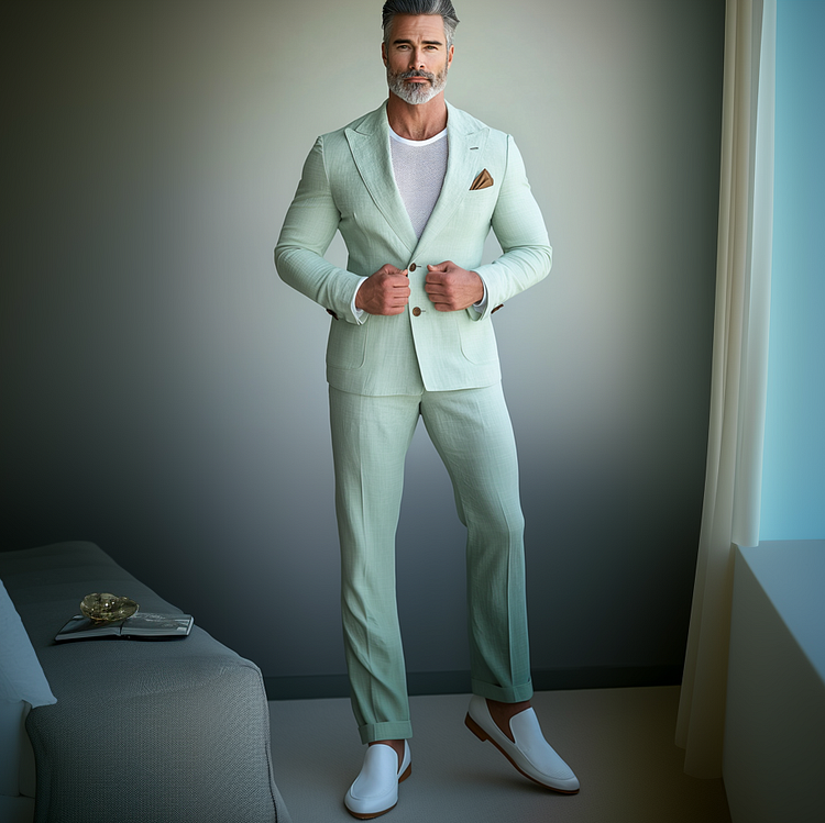 Prestique's Ashbourne Peak Lapel Blazer
