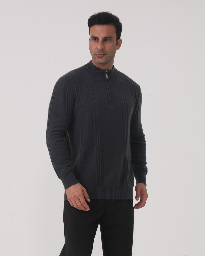 Prestique's Novara Cashmere Zip