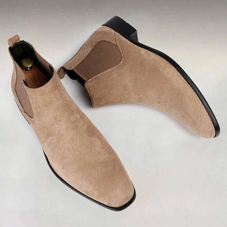Prestique's Square Toe Chelsea Boots
