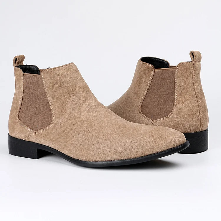 Prestique's Square Toe Chelsea Boots