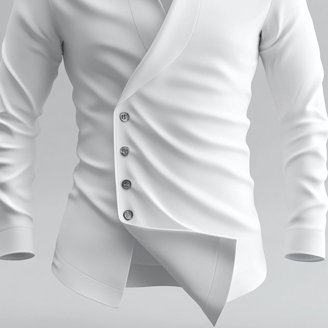 Prestique's Verona Slant-Collar Shirt
