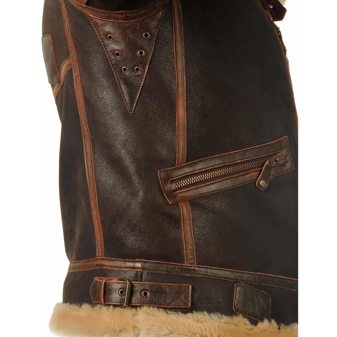 Prestique's Leather Jacket for Bold Men