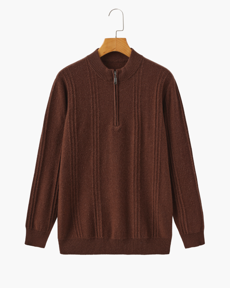 Prestique's Novara Cashmere Zip