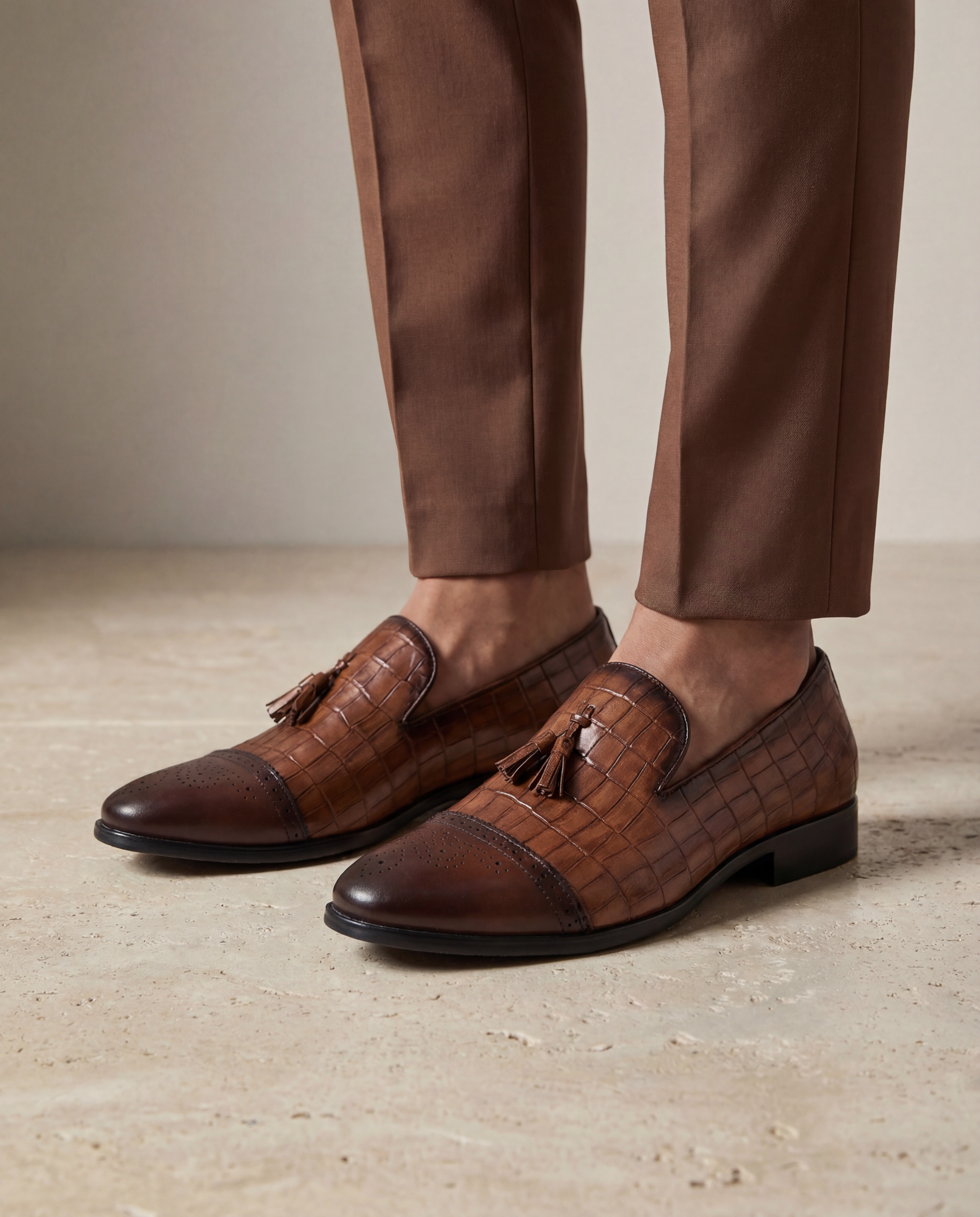 Cavendish Croc Loafers