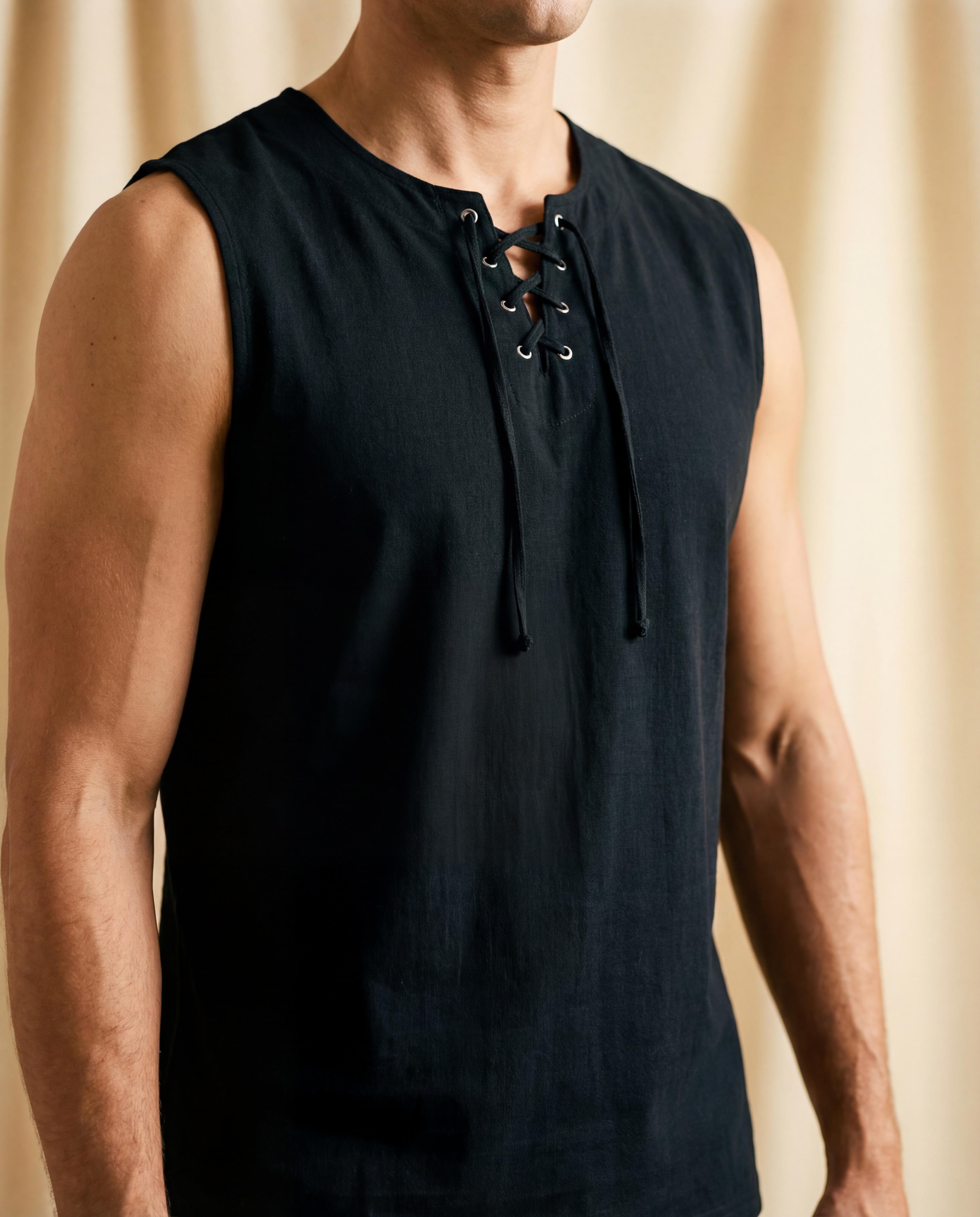 Santorini Lace-Up Tank