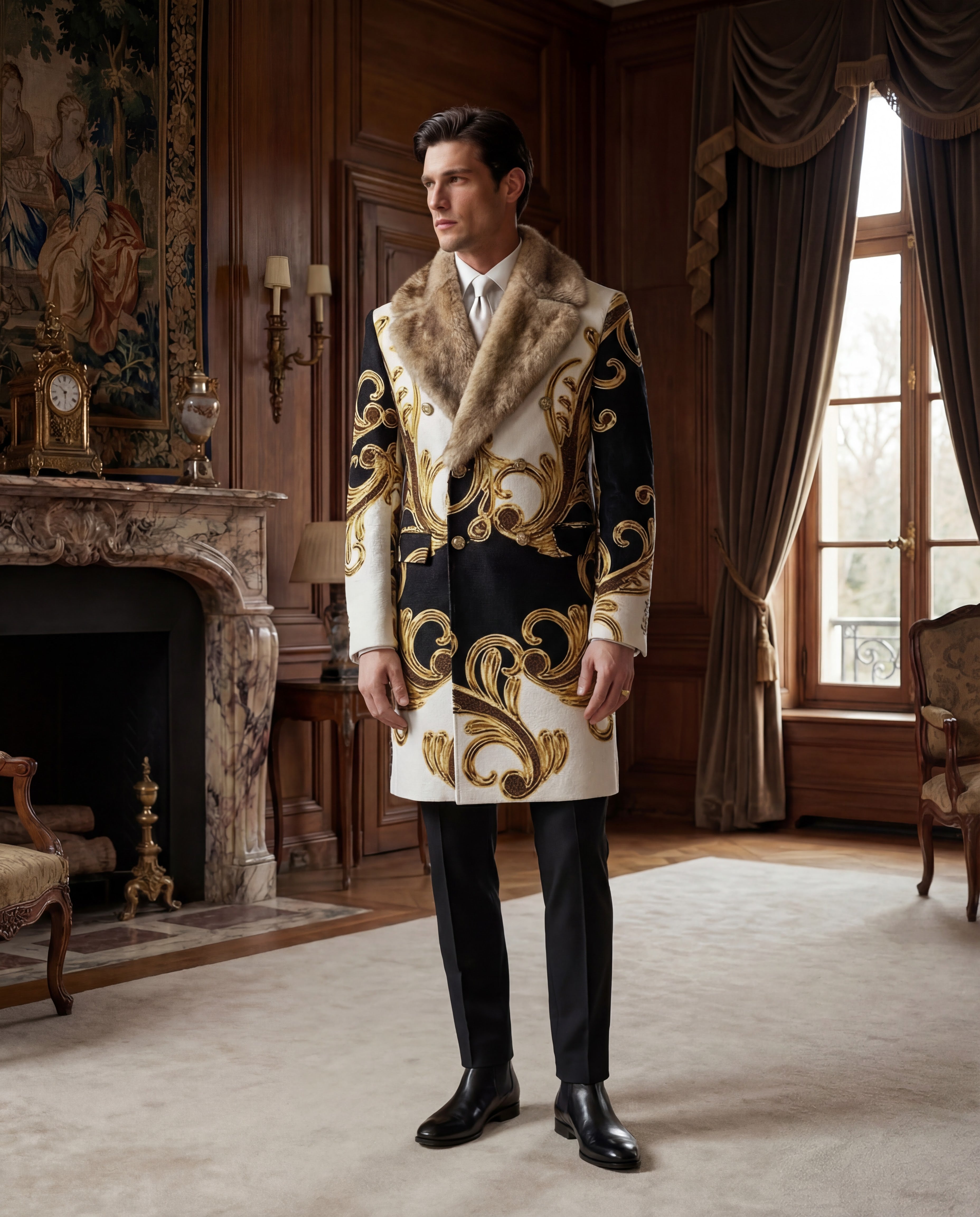Castello Long Overcoat