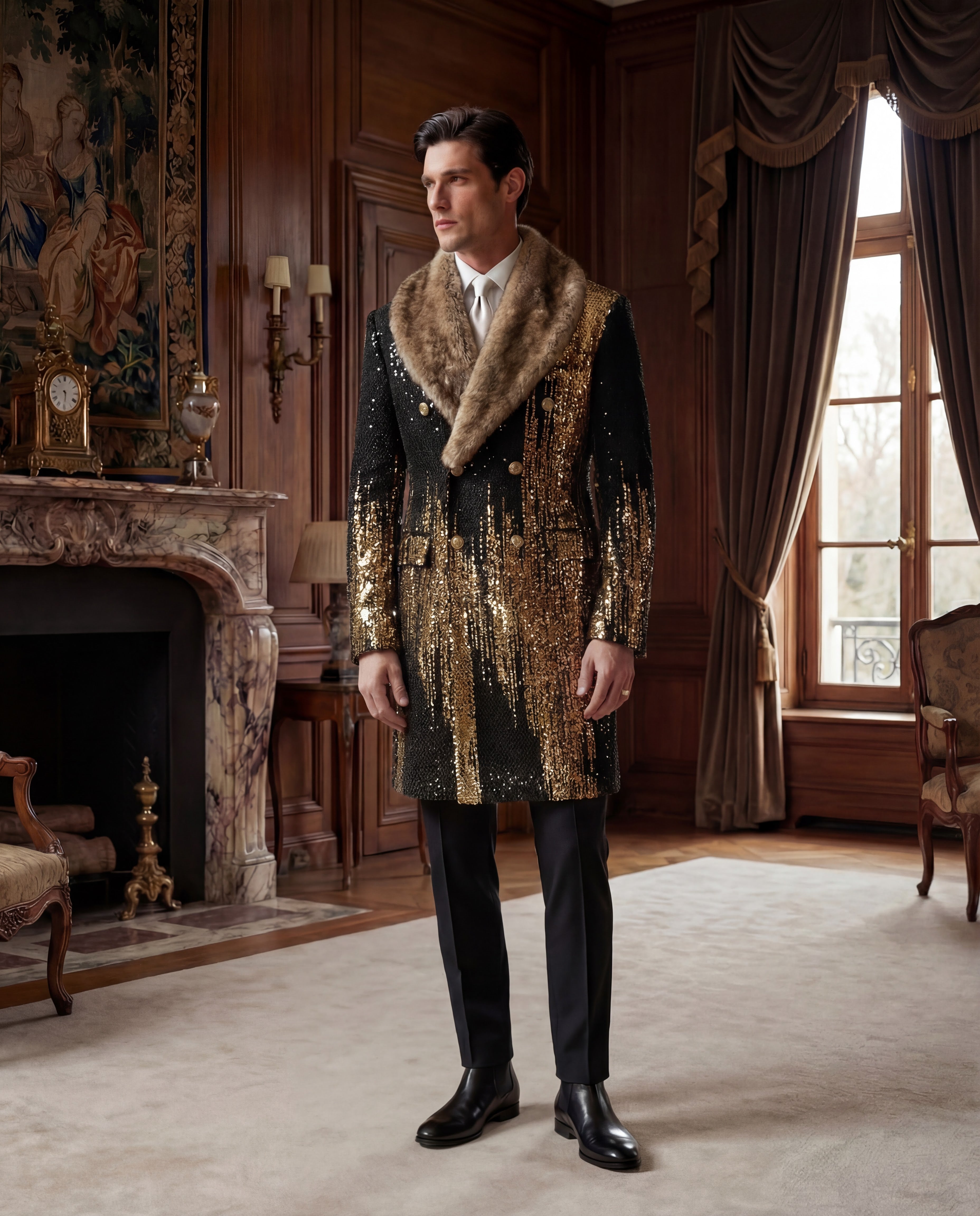 Castello Long Overcoat