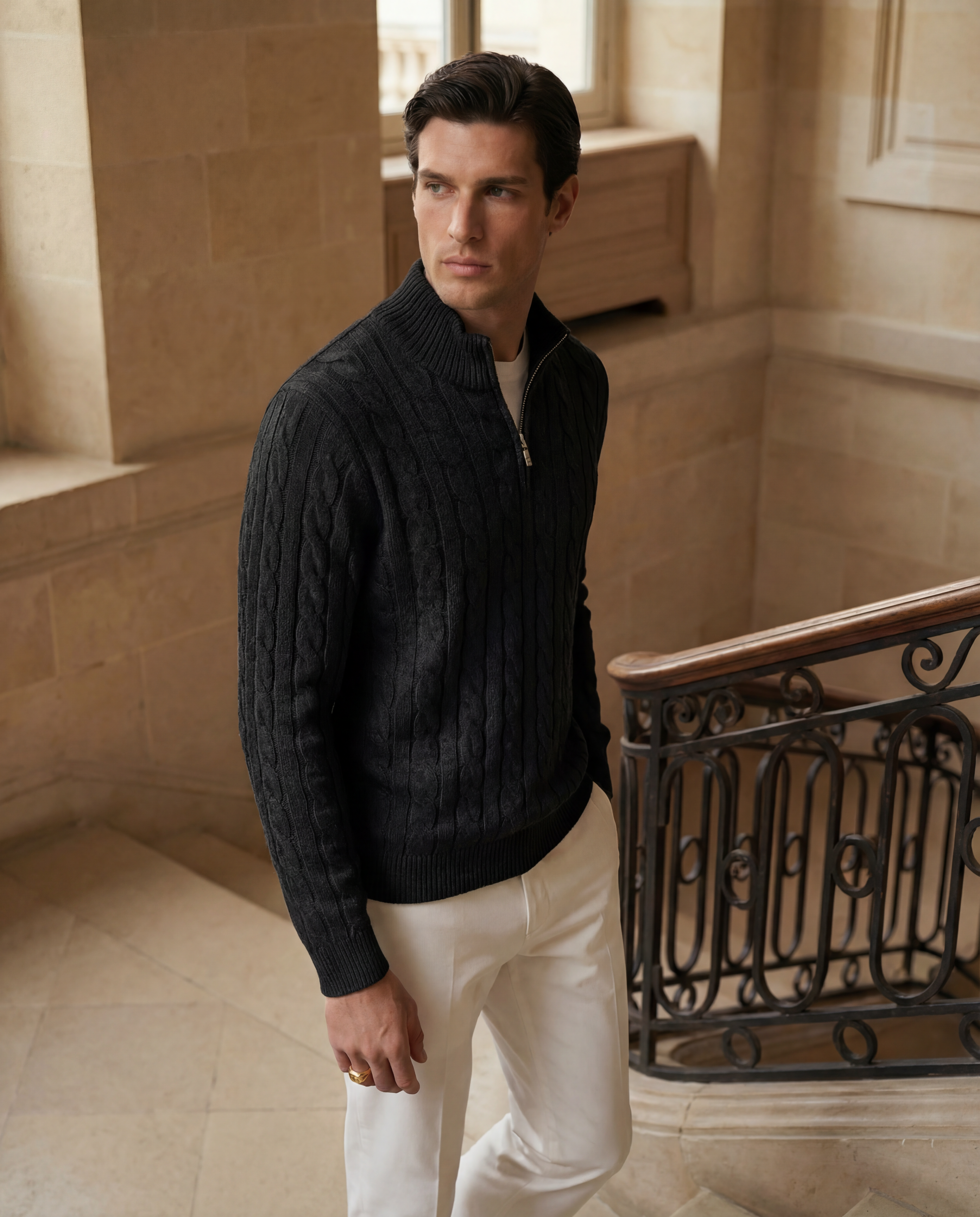 L’Avenir Zip Knit