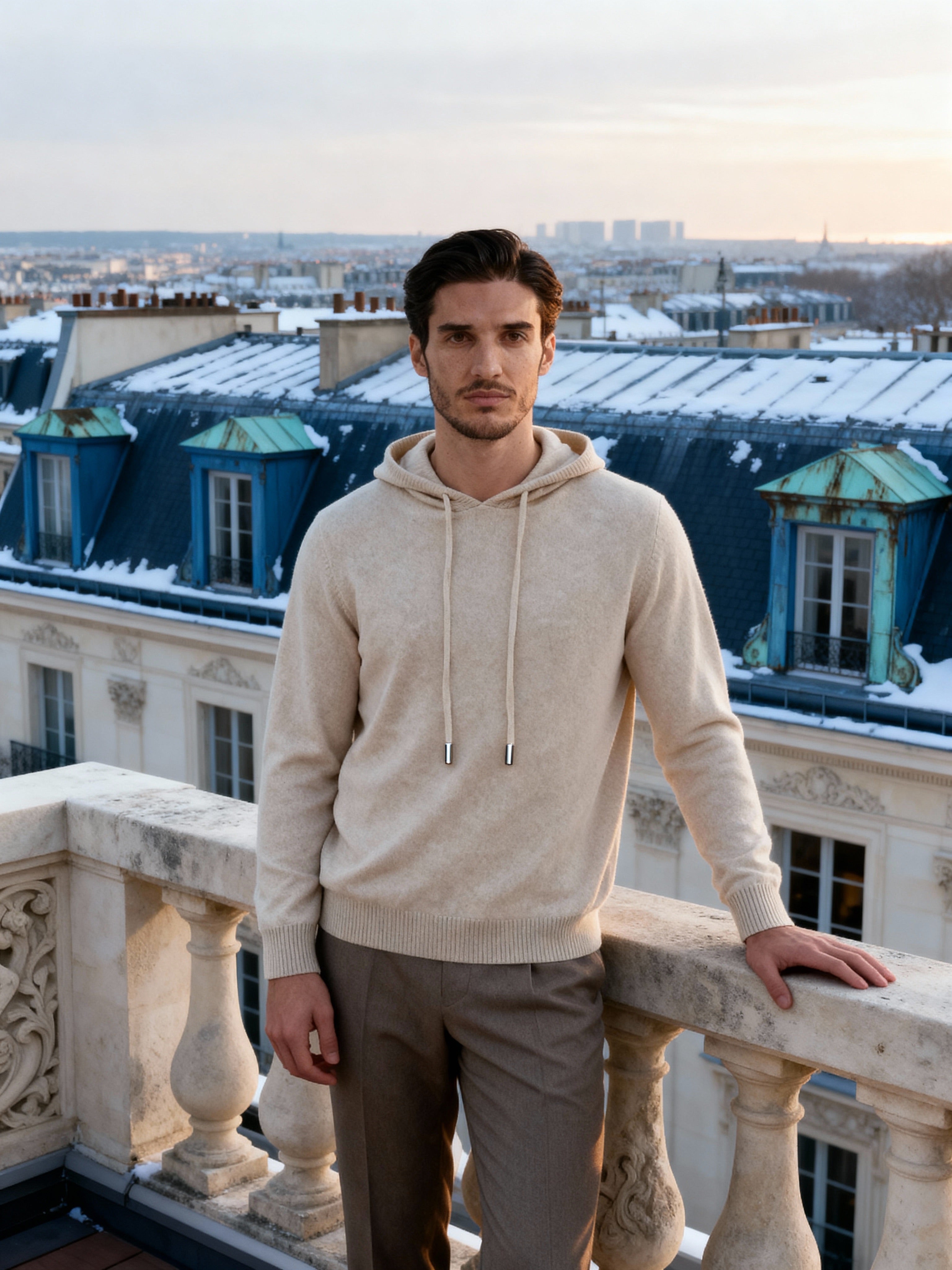 Prestique's Cashmere Luxe Hoodie