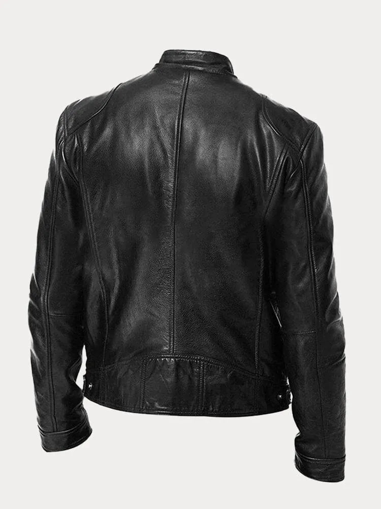 Prestique's Stylish Casual Leather Jacket