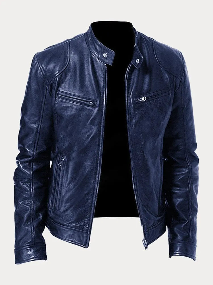 Prestique's Stylish Casual Leather Jacket