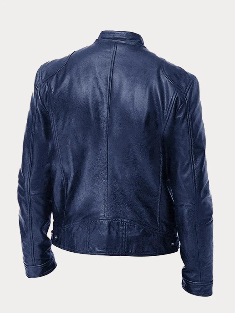 Prestique's Stylish Casual Leather Jacket