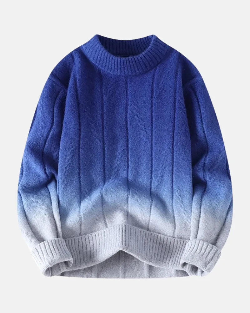 Ombré Crewneck