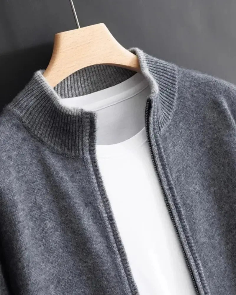 Prestique's Cashmere Zip Jacket