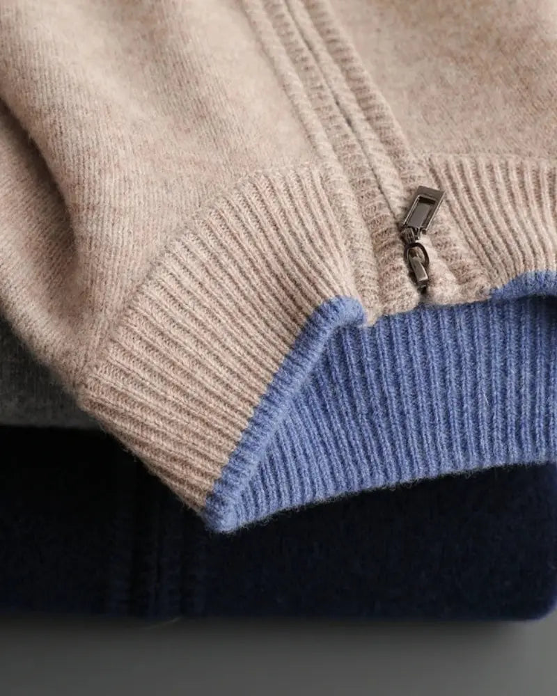 Prestique's Cashmere Zip Jacket