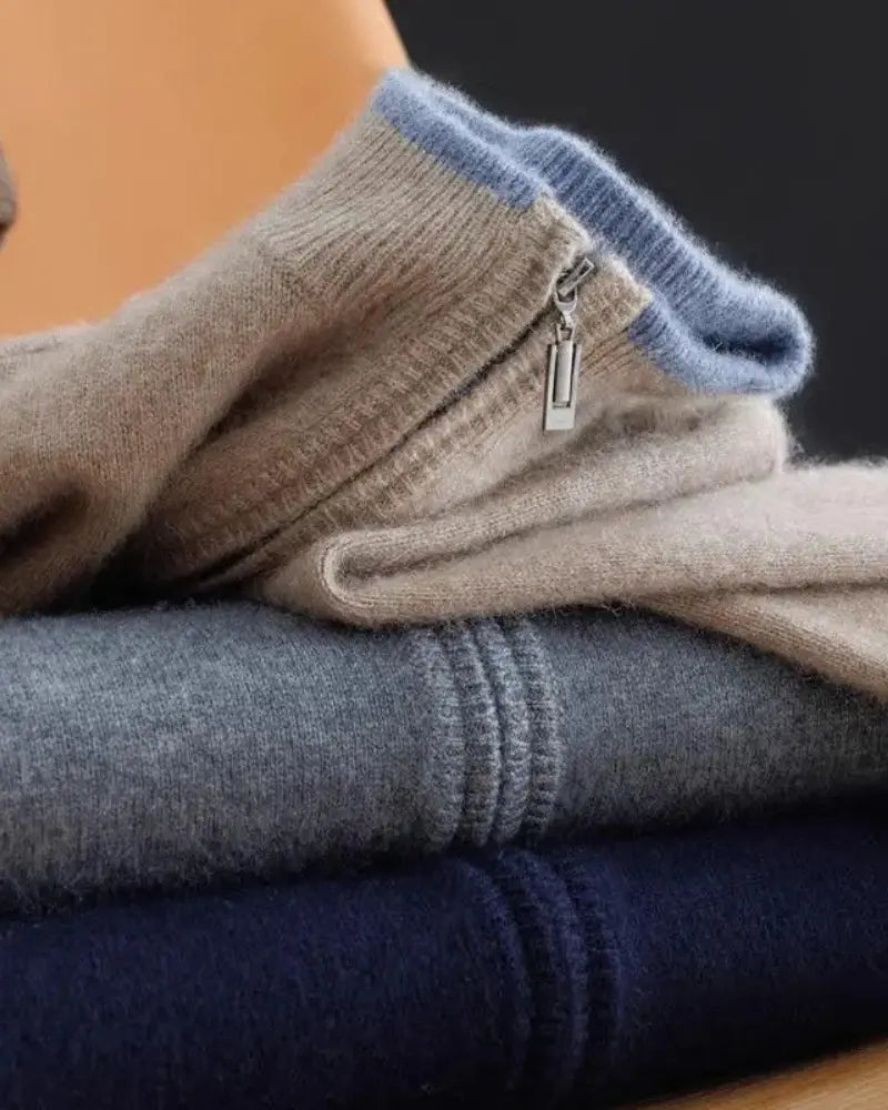 Prestique's Cashmere Zip Jacket