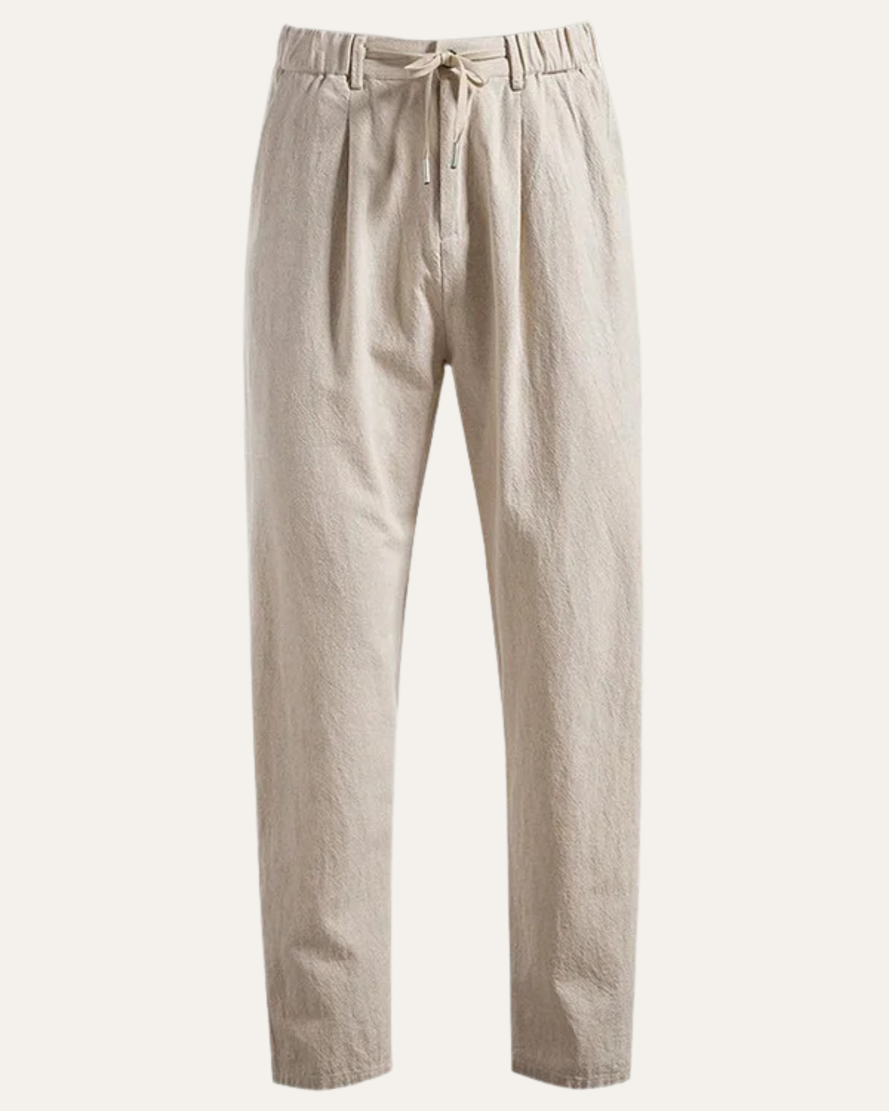 Sorrento Jacquard Pants - Beige