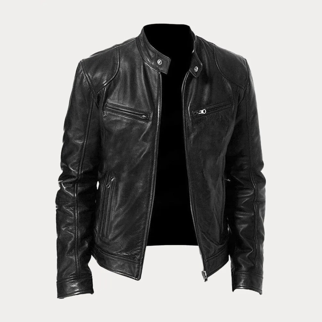 Prestique's Stylish Casual Leather Jacket