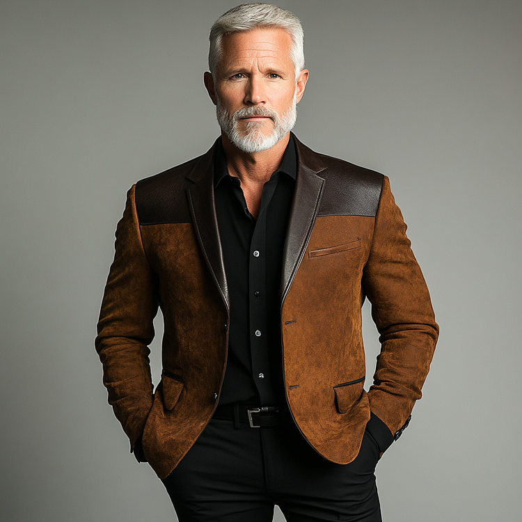Prestique's Torino Patchwork Jacket
