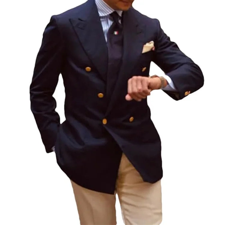 Prestique's Regent Double-Breasted Blazer