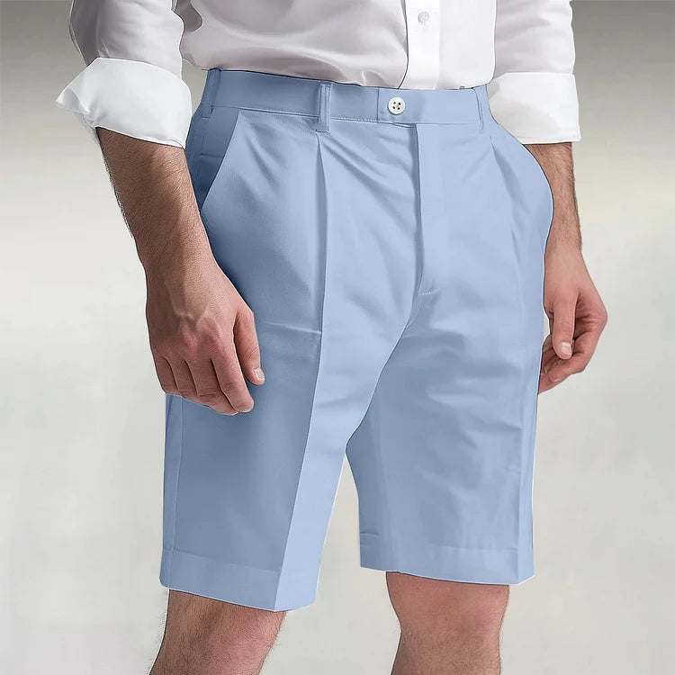 Prestique's Langley Pleated Shorts
