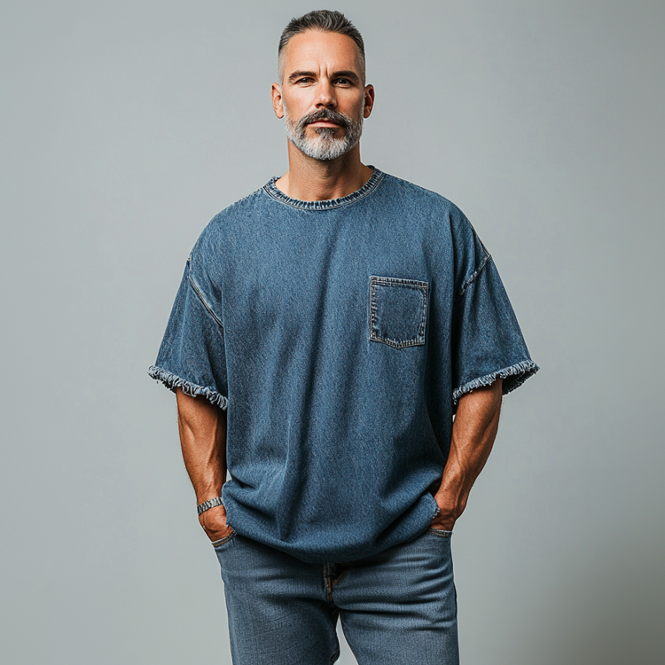 Prestique's Mercer Denim Tee