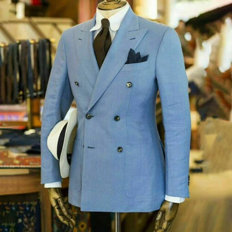 Prestique's Regent Double-Breasted Blazer