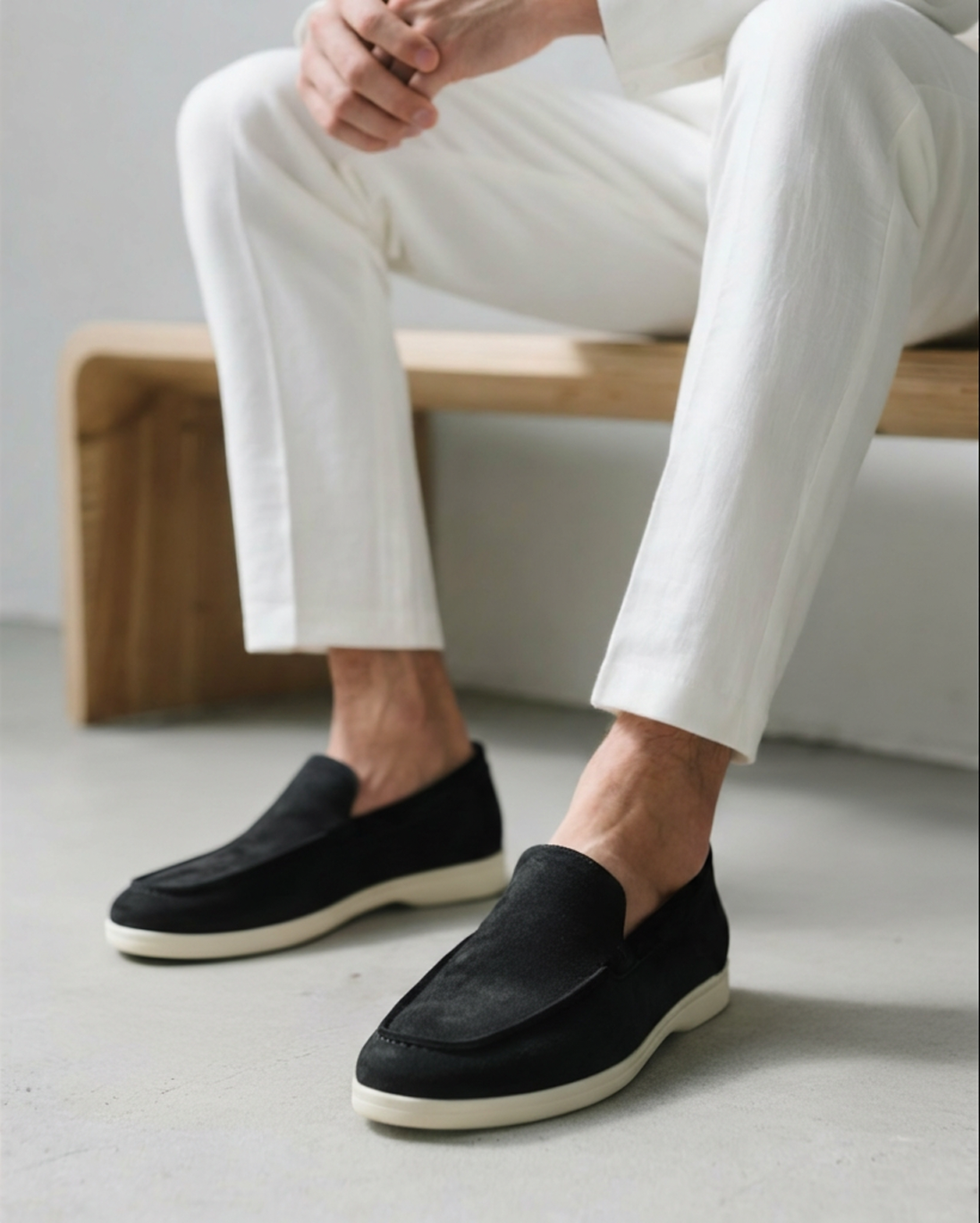 Prestique's Valmont Suede Loafers