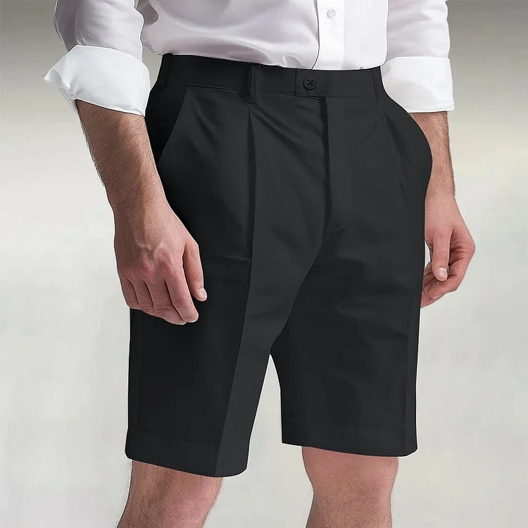 Prestique's Langley Pleated Shorts