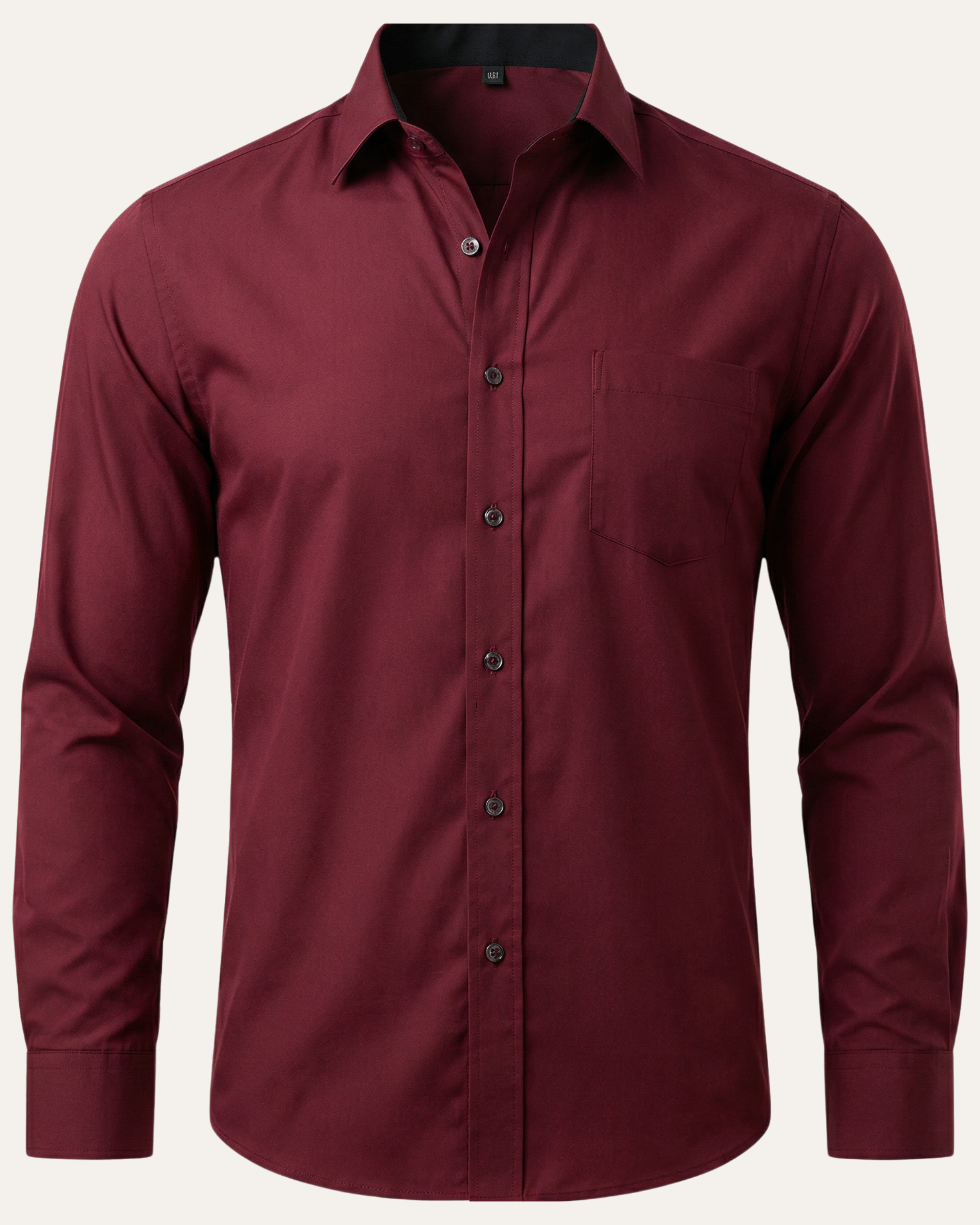 Colorblock Collar Shirt