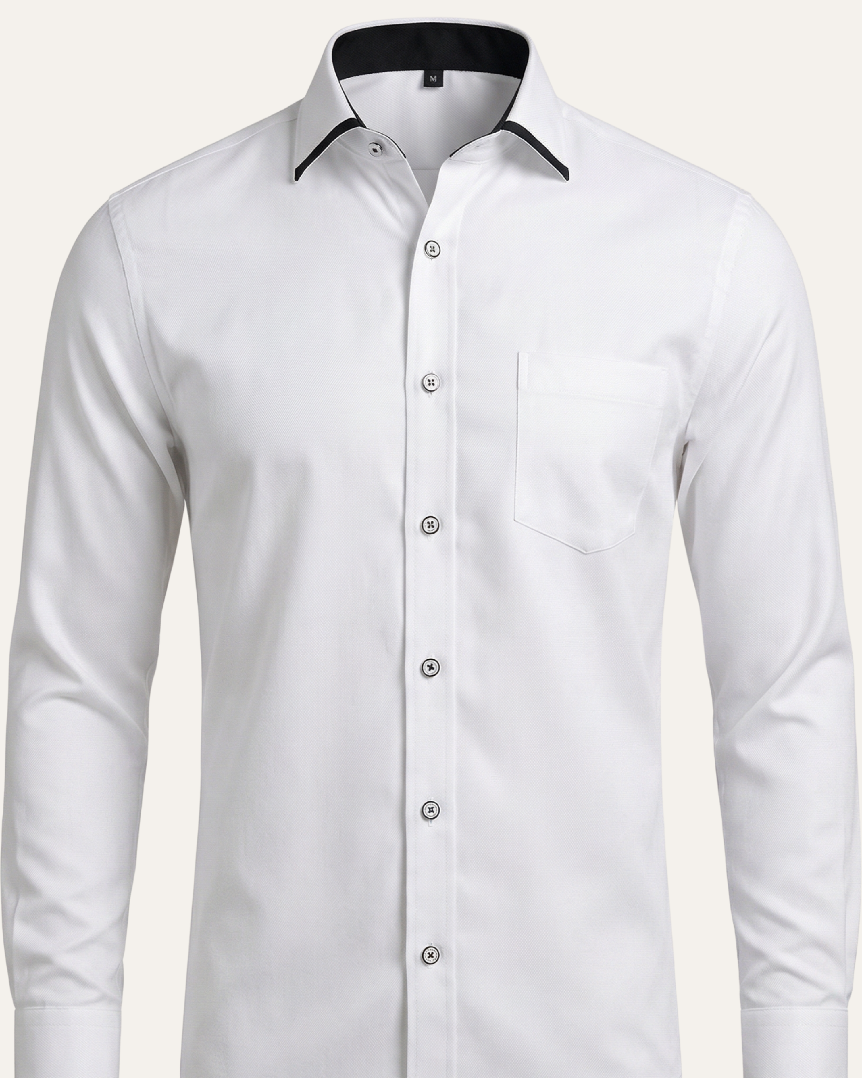 Colorblock Collar Shirt