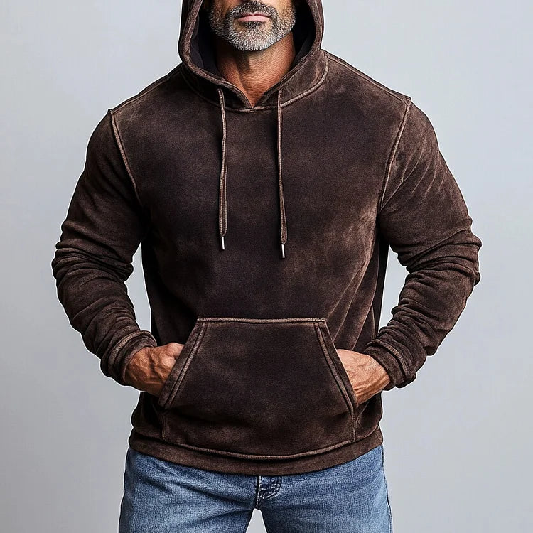 Prestique's Suede Hoodie