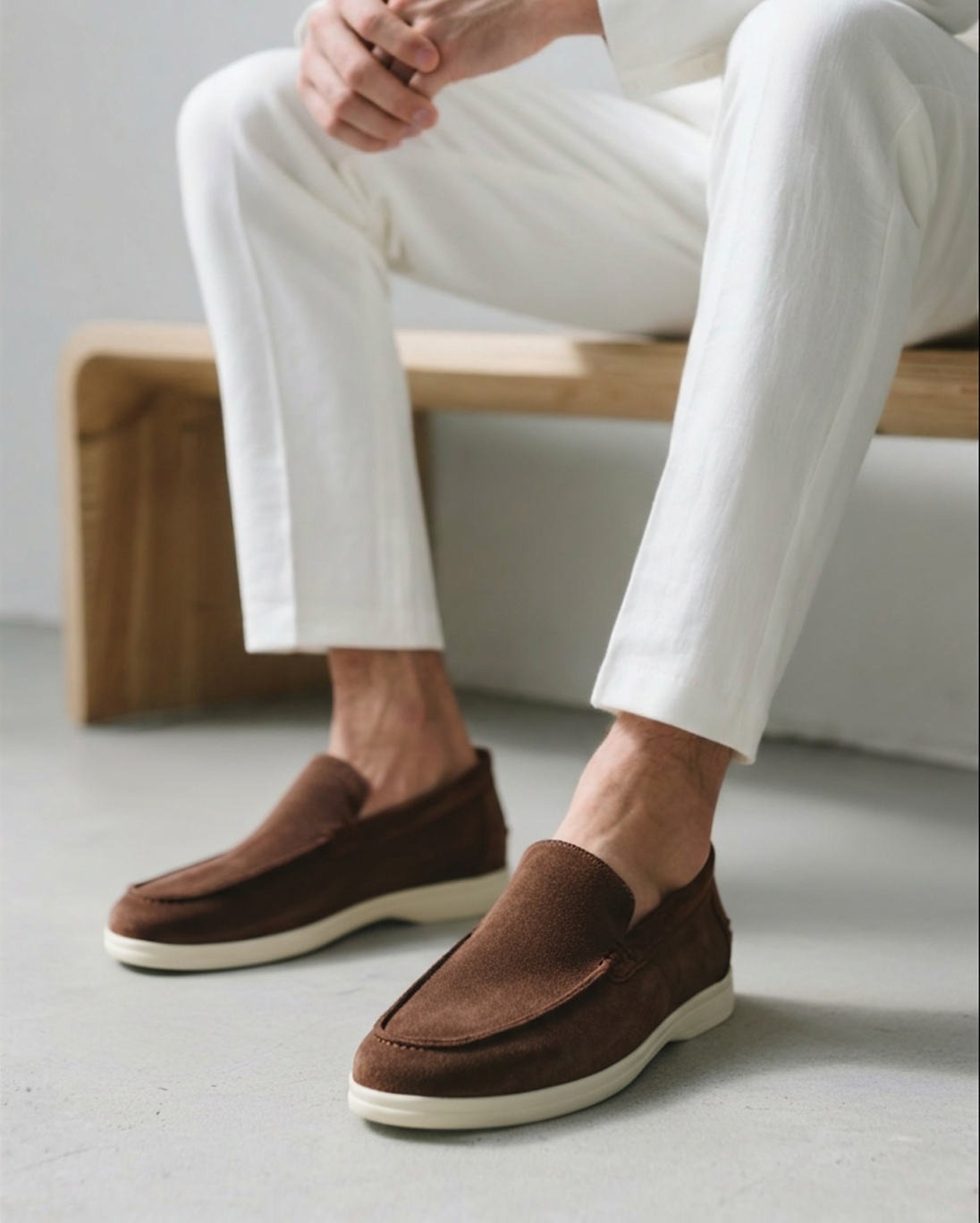 Prestique's Valmont Suede Loafers