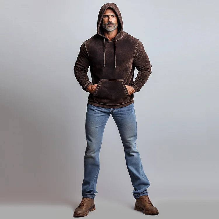 Prestique's Suede Hoodie