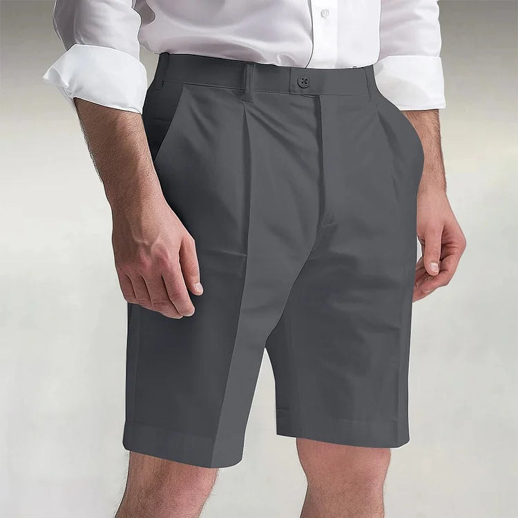 Prestique's Langley Pleated Shorts