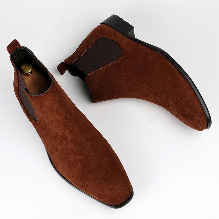 Prestique's Square Toe Chelsea Boots