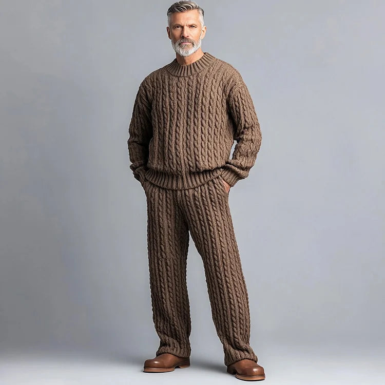 Prestique's Cable Knit - 2Pcs set
