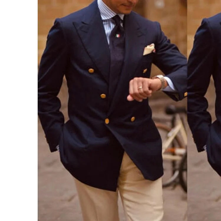 Prestique's Regent Double-Breasted Blazer