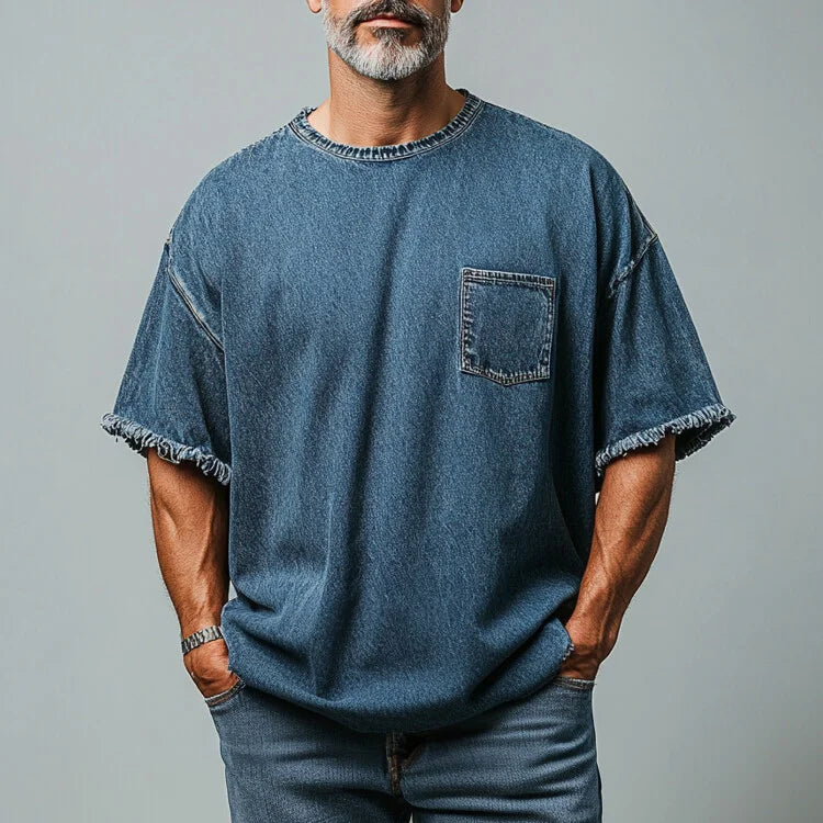 Prestique's Mercer Denim Tee